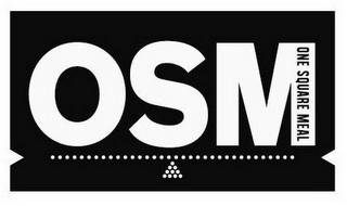 OSM ONE SQUARE MEAL logo