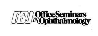 OSO OFFICE SEMINARS IN OPHTHALMOLOGY logo