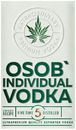 OSOB' INDIVIDUAL VODKA logo