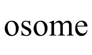 OSOME logo