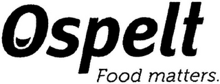 OSPELT FOOD MATTERS. logo