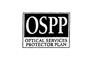 OSPP OPTICAL SERVICES PROTECTOR PLAN logo