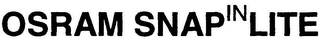 OSRAM SNAP IN LITE logo