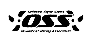OSS OFFSHORE SUPER SERIES POWERBOAT RACING ASSOCIATION logo