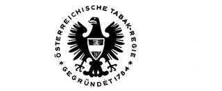 OSTERREICHISCHE TABAK-REGIE GEGRUNDET 1784 logo