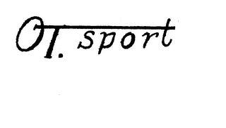OT. SPORT logo
