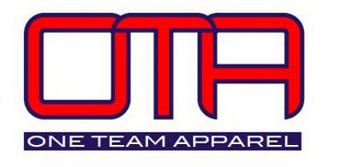 OTA ONE TEAM APPAREL logo