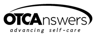 OTCANSWERS ADVANCING SELF-CARE logo