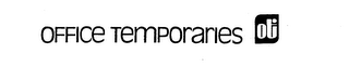 OTI OFFICE TEMPORARIES logo