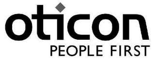 OTICON PEOPLE FIRST logo