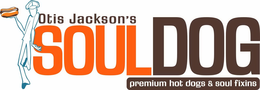 OTIS JACKSON'S SOUL DOG PREMIUM HOT DOGS & SOUL FIXINS logo