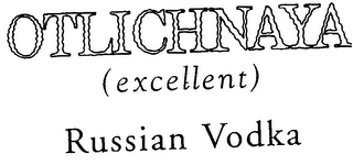 OTLICHNAYA (EXCELLENT) RUSSIAN VODKA logo