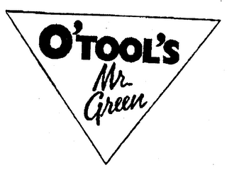 O'TOOL'S MR. GREEN logo