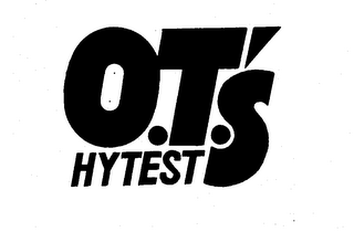O.T.'S HYTEST logo
