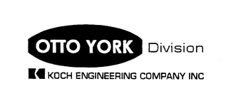 OTTO YORK DIVISION KOCH ENGINEERING COMPANY INC logo