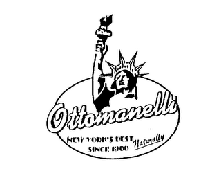 OTTOMANELLI NEW YORK'S BEST SINCE 1900 NATURALLY logo