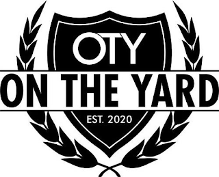OTY ON THE YARD EST. 2020 logo