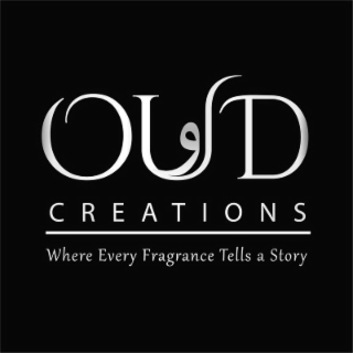 OUD CREATIONS WHERE EVERY FRAGRANCE TELLS A STORY logo