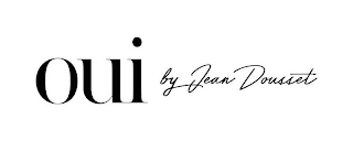 OUI BY JEAN DOUSSET logo