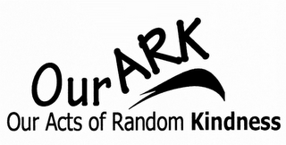 OUR ARK OUR ACTS OF RANDOM KINDNESS logo