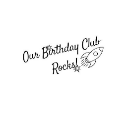 OUR BIRTHDAY CLUB ROCKS! logo