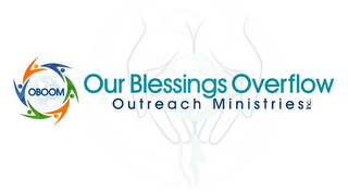 OUR BLESSINGS OVERFLOW OUTREACH MINISTRIES INC. OBOOM logo