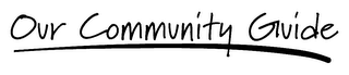 OUR COMMUNITY GUIDE logo