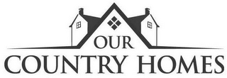 OUR COUNTRY HOMES logo