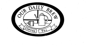 OUR DAILY BREW COFFEE TEA logo
