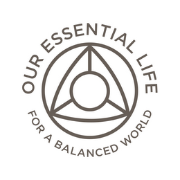 OUR ESSENTIAL LIFE FOR A BALANCED WORLD logo