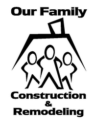OUR FAMILY CONSTRUCTION & REMODELING logo