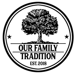 OUR FAMILY TRADITION EST. 2018 logo