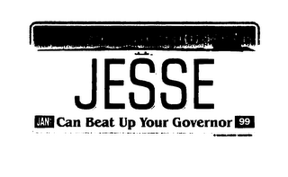 OUR GOVERNOR CAN BEAT UP YOUR GOVERNOR JESSE logo