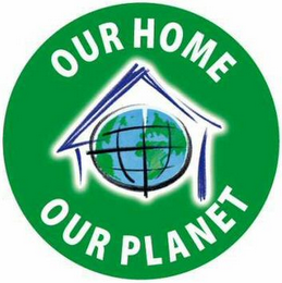OUR HOME OUR PLANET logo