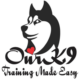 OUR K9 TRAINING MADE EASY logo