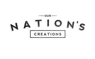 OUR NATION'S CREATIONS logo