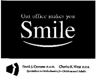 OUR OFFICE MAKES YOU SMILE logo