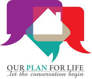 OUR PLAN FOR LIFE LET THE CONVERSATION BEGIN logo