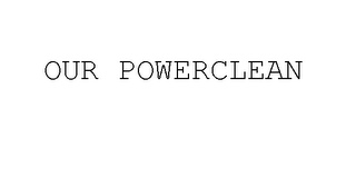 OUR POWERCLEAN logo