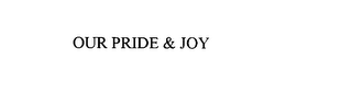 OUR PRIDE & JOY logo