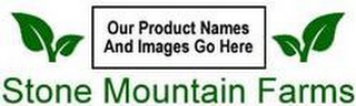 OUR PRODUCT NAMES AND IMAGES GO HERE STONE MOUNTAIN FARMS logo