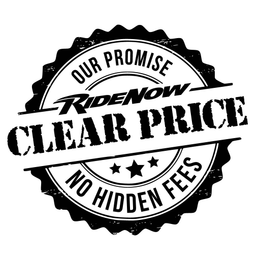 OUR PROMISE RIDENOW CLEAR PRICE NO HIDDEN FEES logo