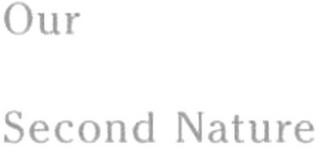 OUR SECOND NATURE logo