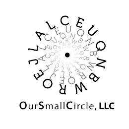 OUR SMALL CIRCLE, LLC CEUQNBWROEJLAL logo