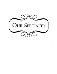 OUR SPECIALTY logo