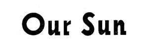 OUR SUN logo
