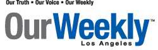 OUR TRUTH OUR VOICE OUR WEEKLY LOS ANGELES logo