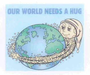 OUR WORLD NEEDS A HUG logo
