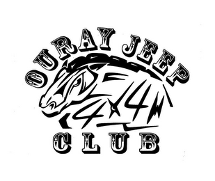 OURAY JEEP CLUB 4X4 logo