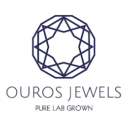 OUROS JEWELS PURE LAB GROWN logo